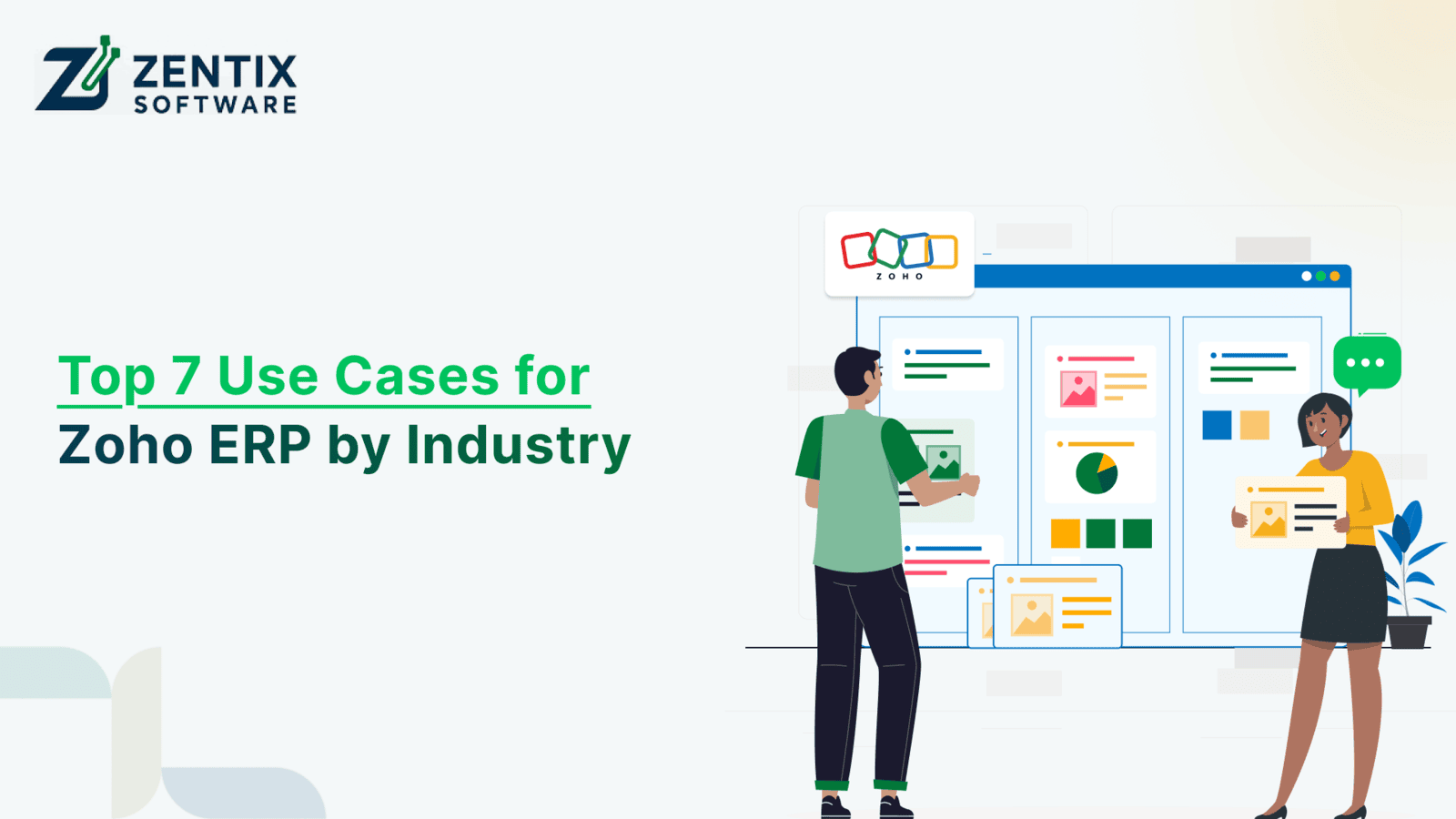 Top 7 Use Cases for Zoho ERP by Industry